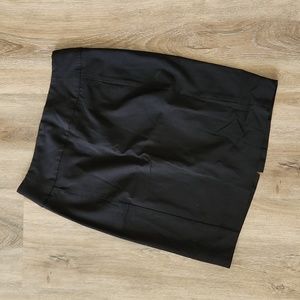 Women's Black Pencil Skirt